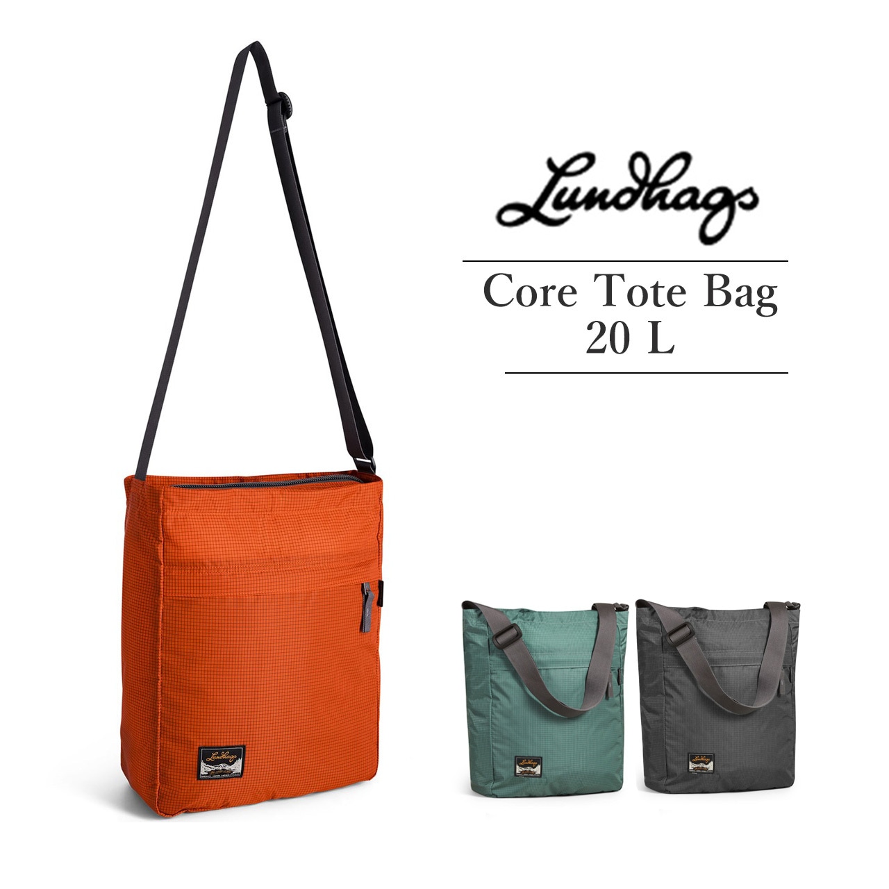 Lundhags 北欧生まれの 高機能 防水 Core Tote Bag 20 L トートバッグ