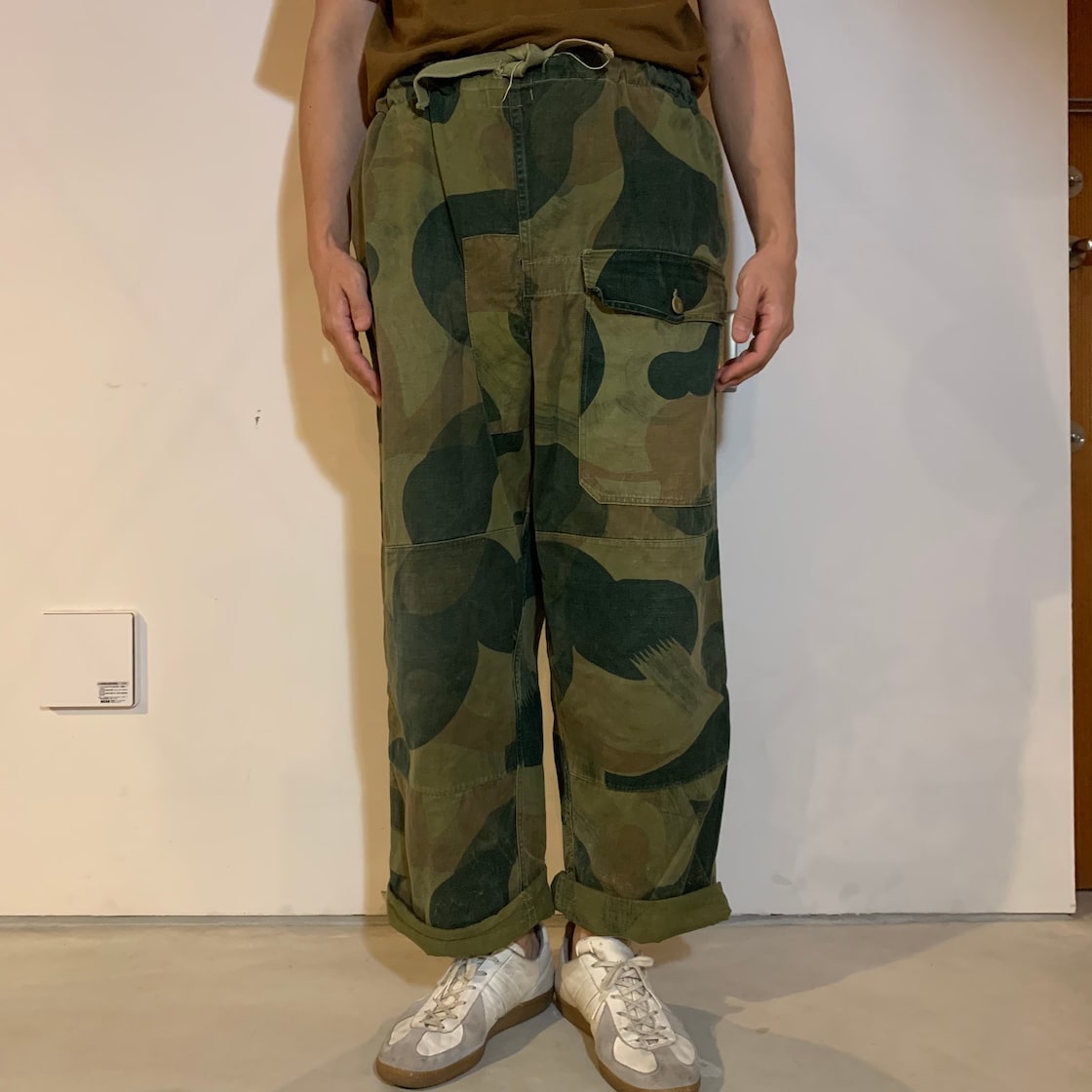 ベルギー軍 50s ブラッシュストロークカモ オーバーパンツ 前期型 | PAY ID