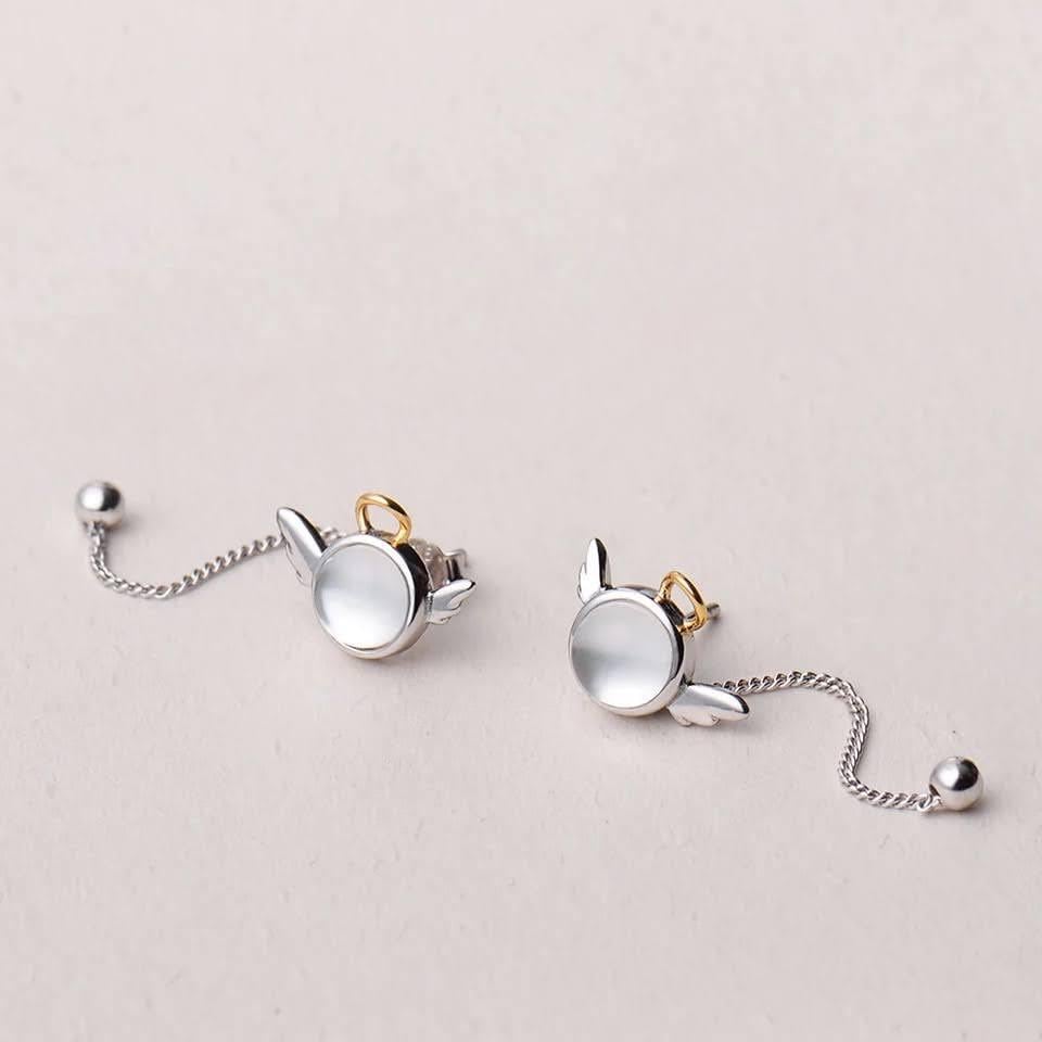 シルバーアクセサリー　ピアス　羽 シルバー＆レザー商品,シルバーアクセサリー,ピアス | ろーぐす