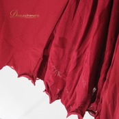 社交ダンス 衣装 スタンダード スカート レッスンウェア 女性用 レディース オールシーズン Roger 赤 レッド系 ラインストーン シンプル 大きく広がる 繊細なデザイン おしゃれ スポーティー エレガント パーティー ダンス用 衣装 モダンダンス