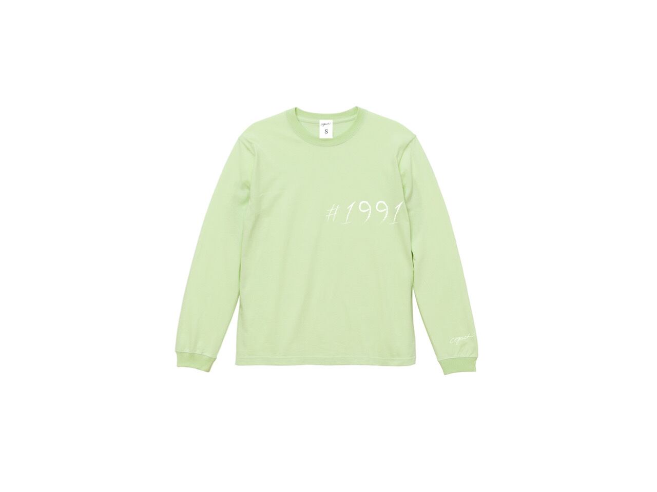 1991 big logo pastel long T-shirts (LGR)