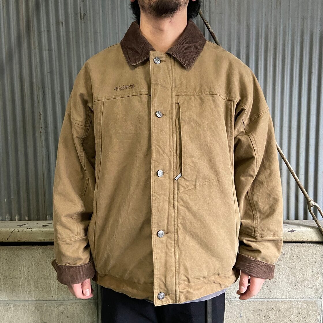 Columbia コロンビア ダック地 チャックライナー 中綿ジャケット 