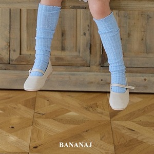 «sold out»«ブルー» banana j long socks ロングソックス