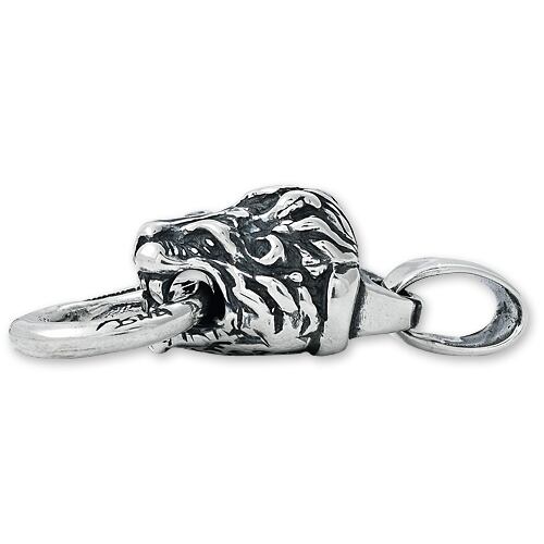 BILL WALL LEATHER チャーム ペンダント】ライオンw/リングチャーム