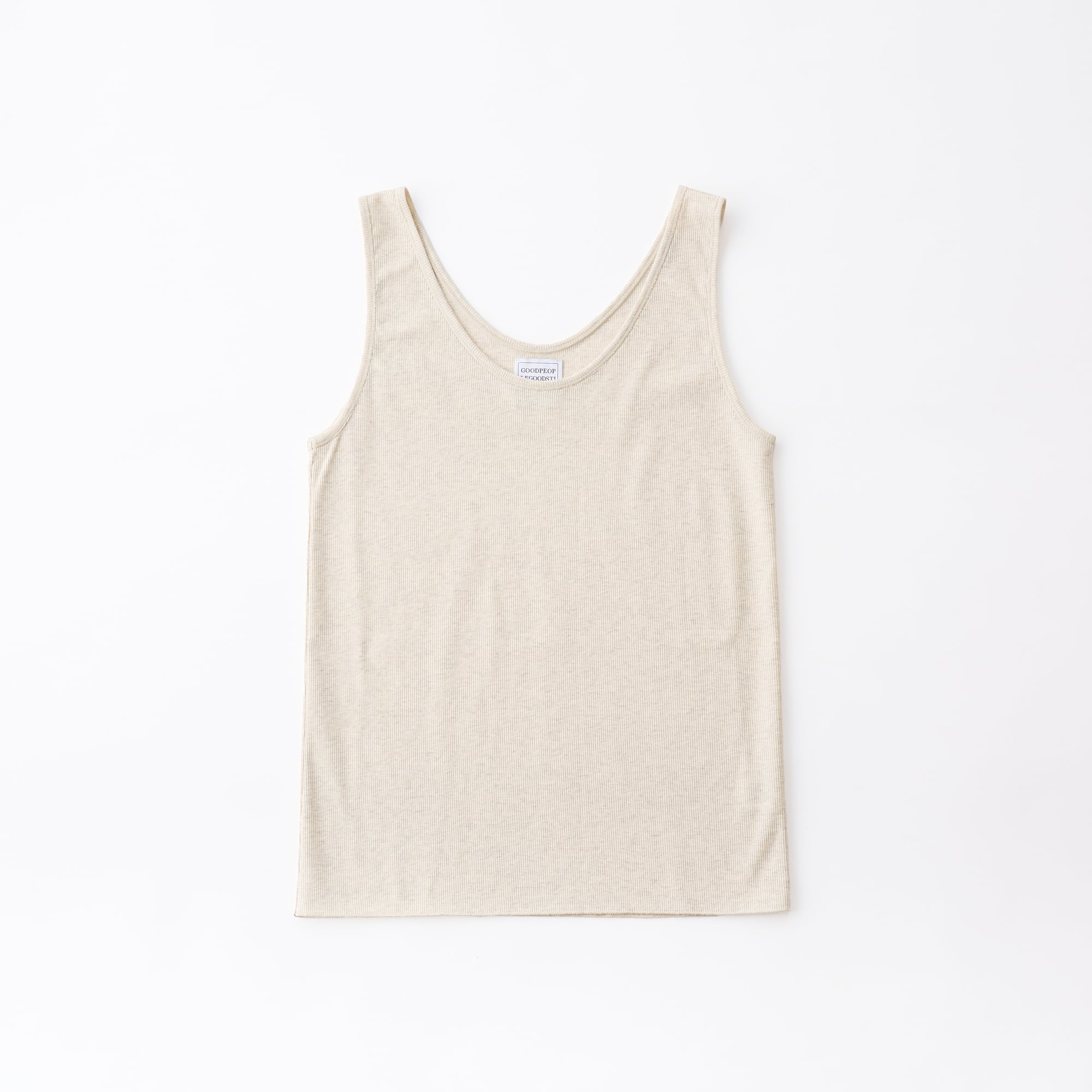 Fresca Zero Light Rib Basic Tank Top | GGG ONLINE STORE