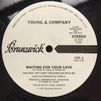 Young & Company ‎– Waiting On Your Love