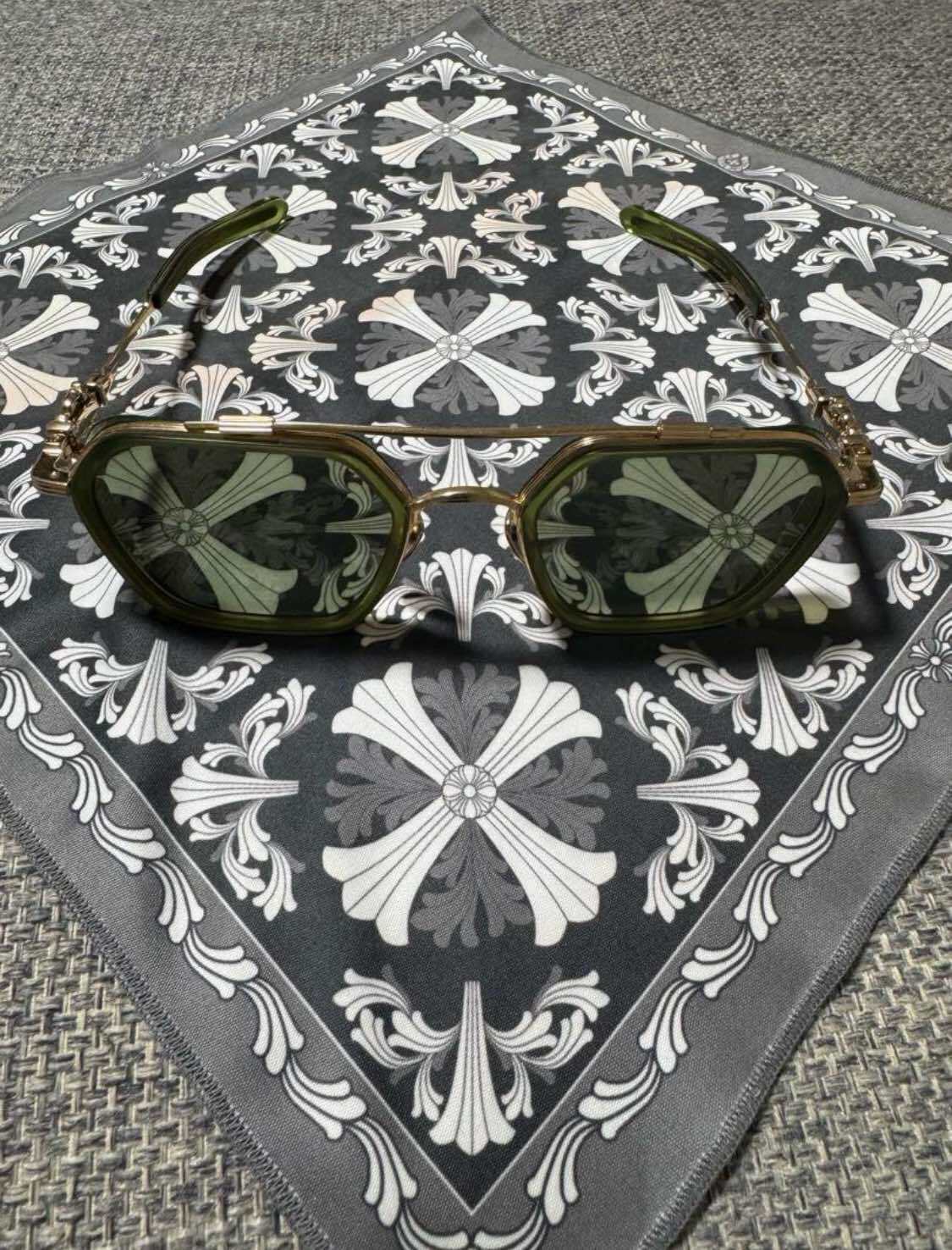 CHROME HEARTS クロムハーツ HOTATION サングラス 緑