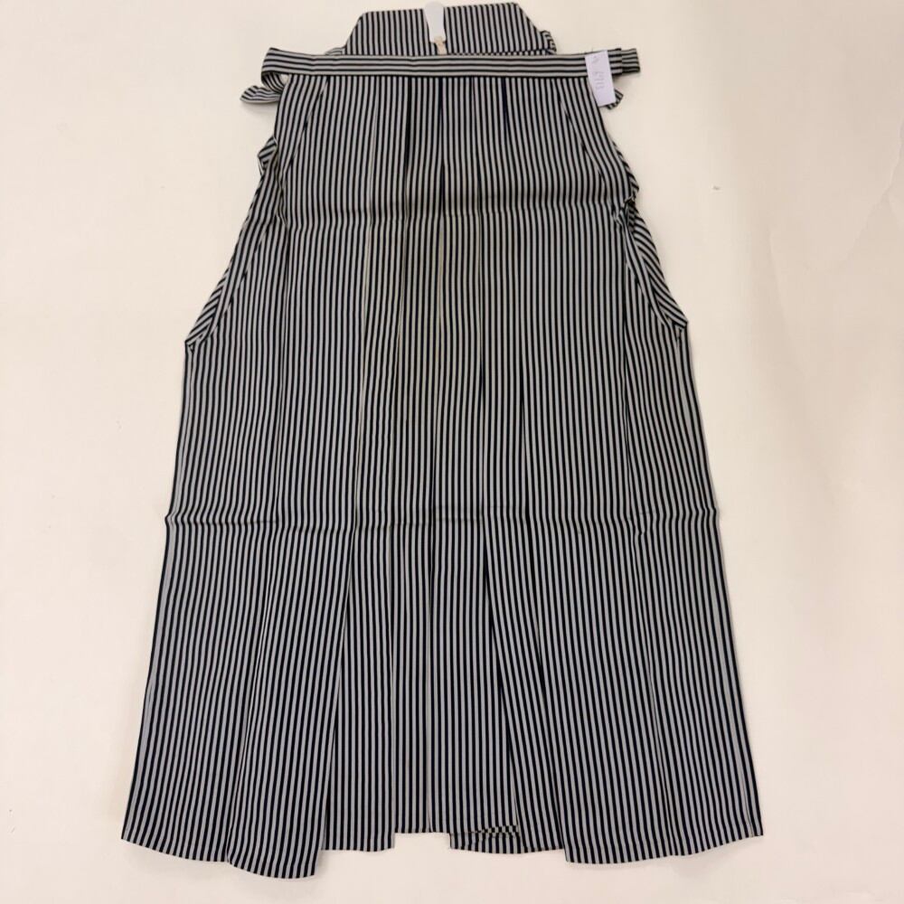 袴 行灯袴 男袴 紐下丈81cm S size 男性用袴 成人式袴 紺 グレー 中古 6713