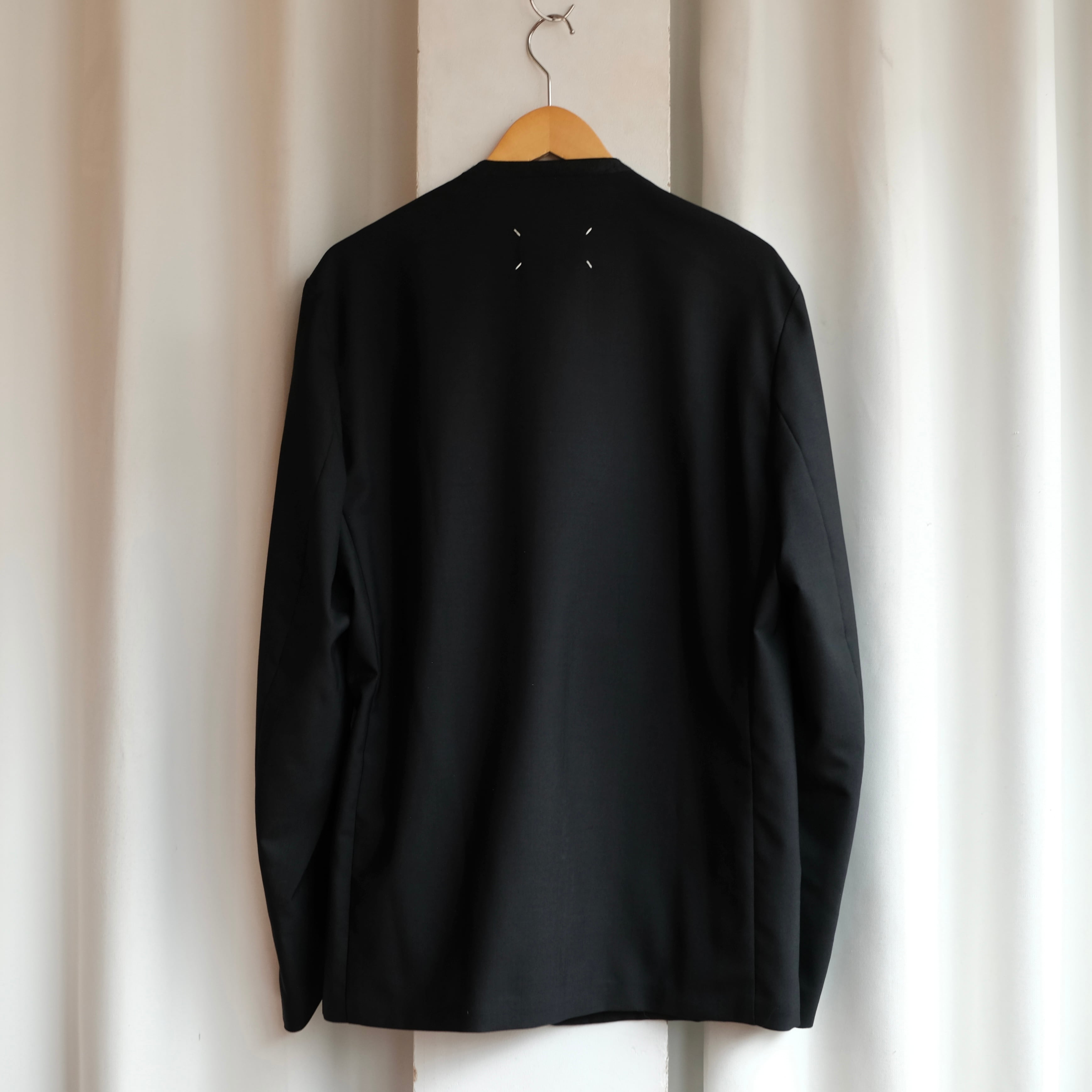 Maison Margiela 18AW NO COLLAR JACKET | safarionline