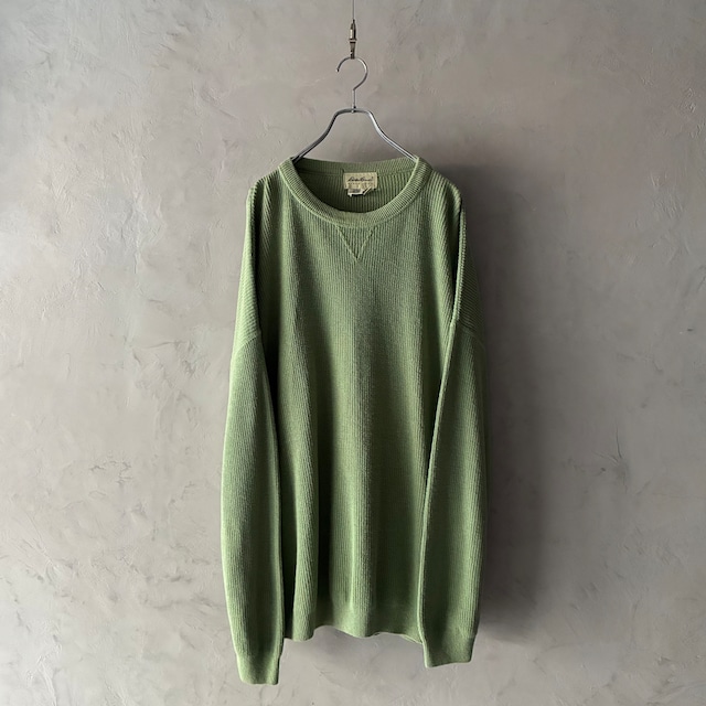 -Eddie Bauer- 90's cotton knit sweater