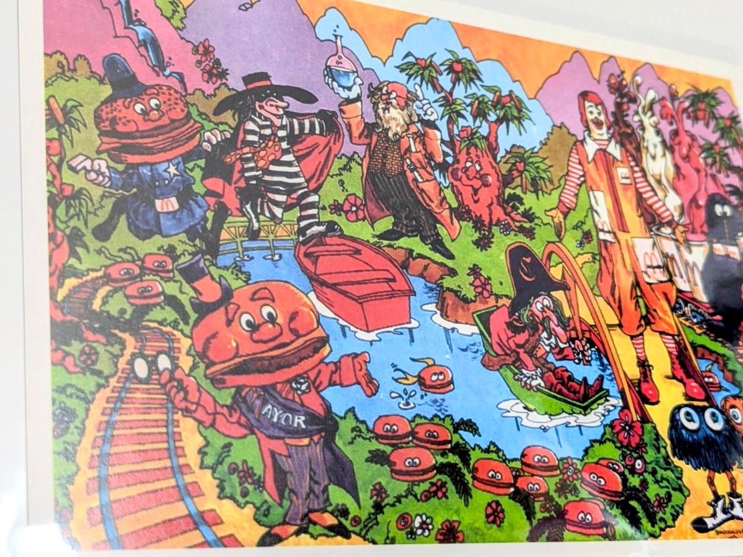 【 McDonald （マクドナルド） 】(AP0003) POST CARD ポストカード〚アメリカン雑貨 アメトイ〛