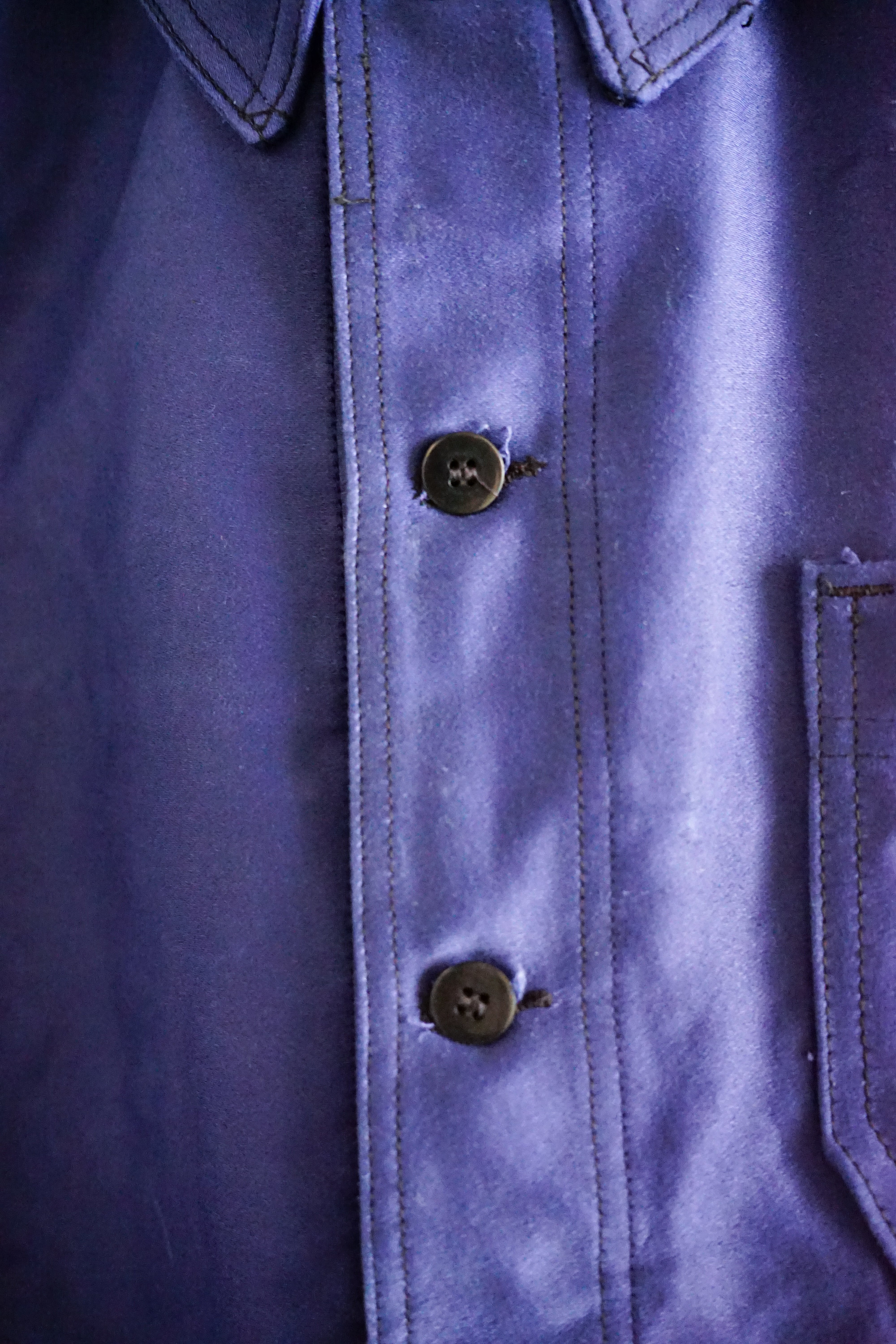 Deadstock] 50〜60's MONT-ROUGE Blue Moleskin Jacket | regnbage