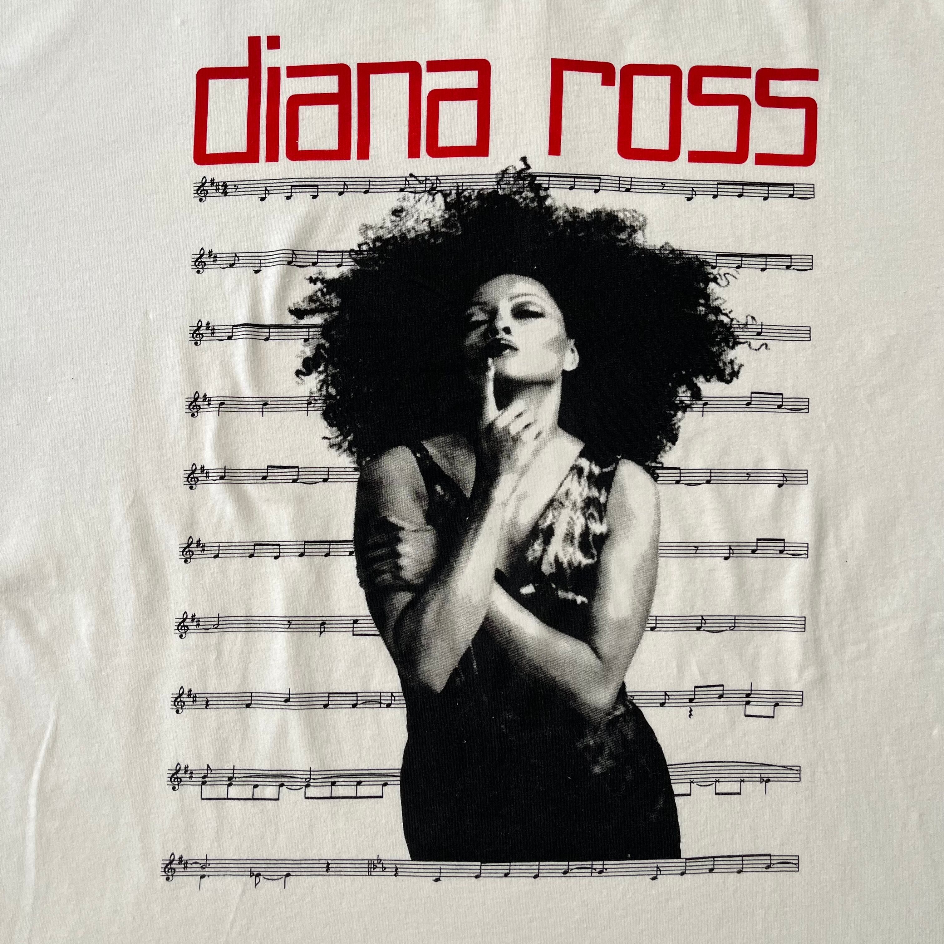 古着 Diana Ross/ダイアナ・ロス バンドTシャツ バンT 白T fc 古着 Diana Ross/ダイアナ・ロス バンドTシャツ バンT 白T fc