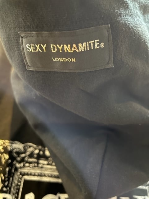 SEXY DYNAMITE LONDONレオパードダブルジップパーカー