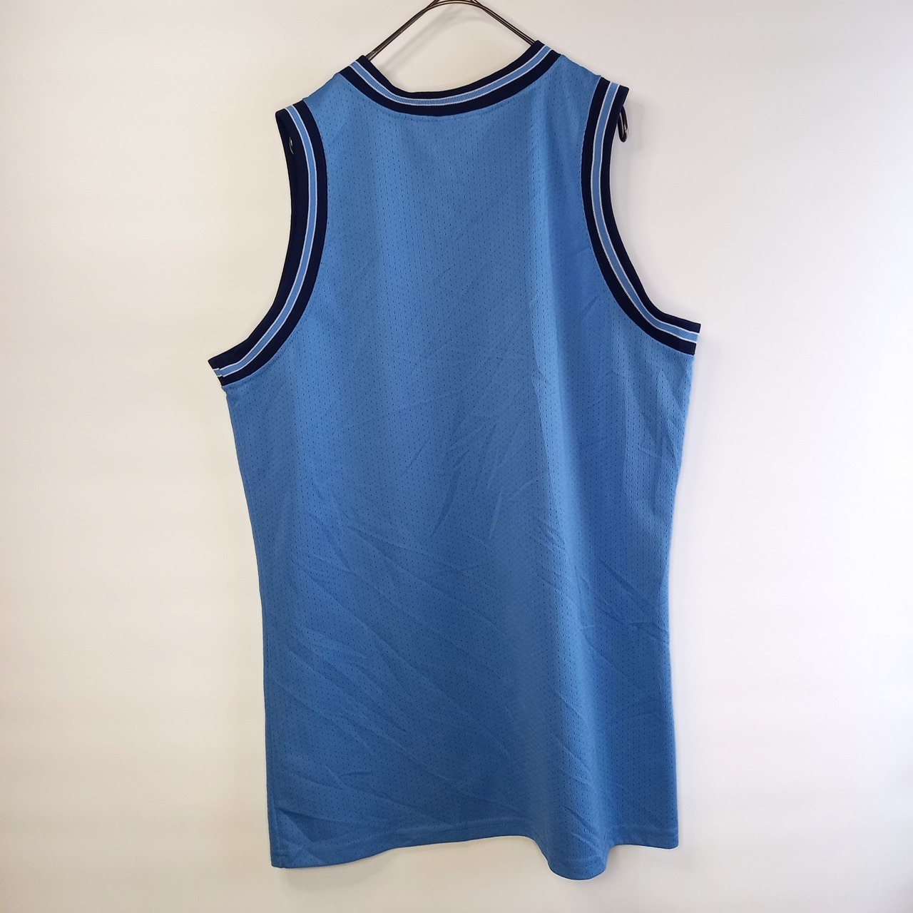 アメリカ製　マジェスティック　タンクトップ　ノースリーブ　カレッジロゴ