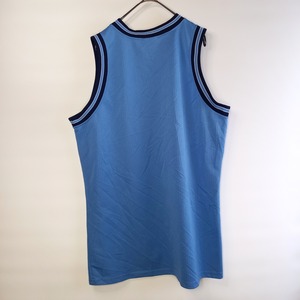 アメリカ製　マジェスティック　タンクトップ　ノースリーブ　カレッジロゴ