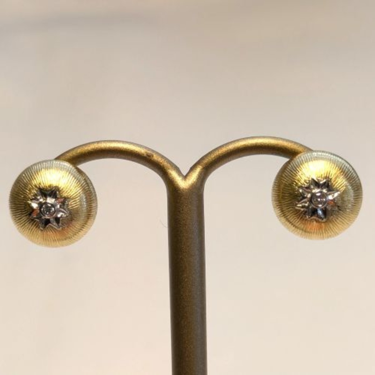 K18YG＆PTダイヤモンドピアス（S-1724） | SHAKESPEARE & Co