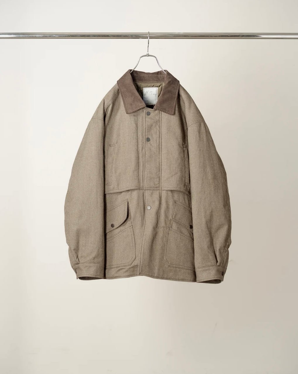 ANCELLM / C/R DUCK COVERALL JACKET (GREIGE) | THE MODERN AGE