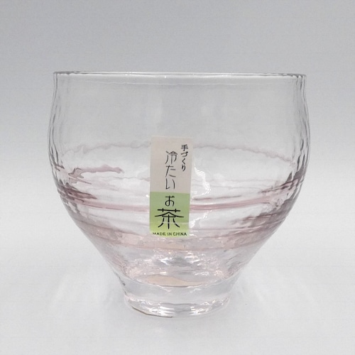 【東洋佐々木ガラス】冷茶グラス　ピンク