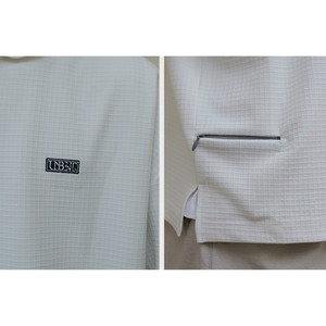 Textured oversized polo shirt 0860