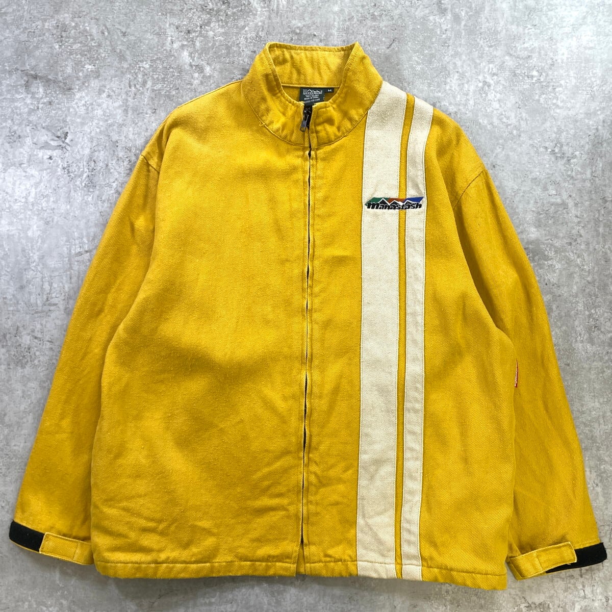 00年代 Manastash マナスタッシュ ヘンプ レーシングジャケット メンズ 00年代 Manastash マナスタッシュ ヘンプ レーシングジャケット メンズ