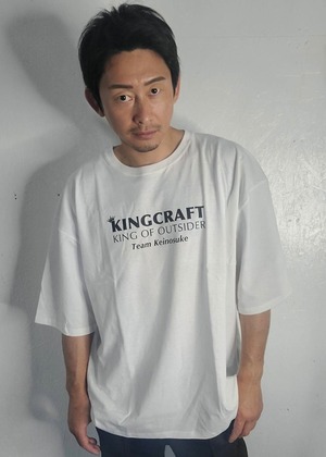 ビッグシルエットTシャツ【white】