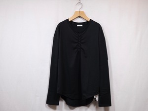 WHOWHAT”SPINAL WIDE T<LONG SLEEVE>BLACK”
