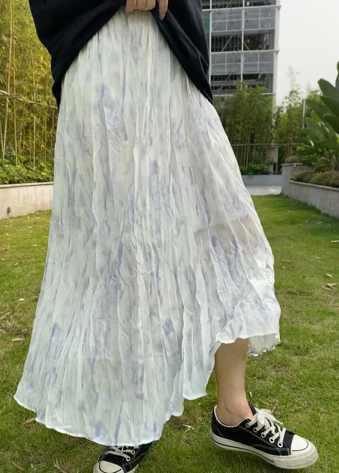 ダークタイダイ　スカート　AJ1365-E005