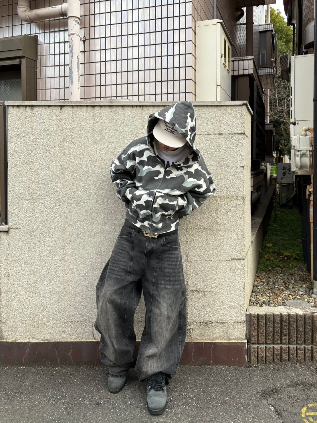 ブラックストリートデニム el1477 | elev fashion store
