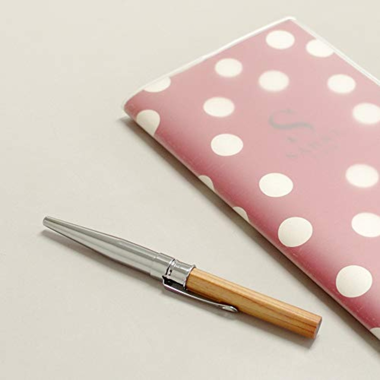 TOHKIN クリップが付いた鉛筆キャップ EC-SOT82(S) シルバー 3本入 真鍮製 日本製