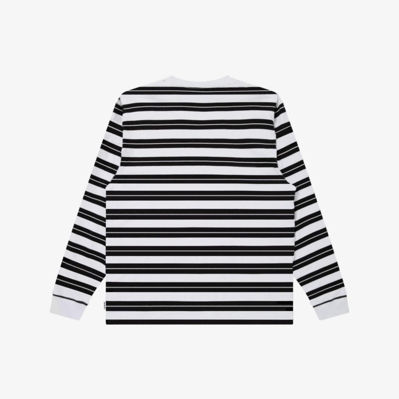 【ANCHOR INC.】ONE LINE LOGO MULTI BORDER L/S TEE