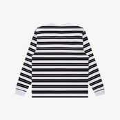 【ANCHOR INC.】ONE LINE LOGO MULTI BORDER L/S TEE