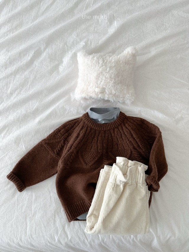 minirobe25wn_Cable Knitwear