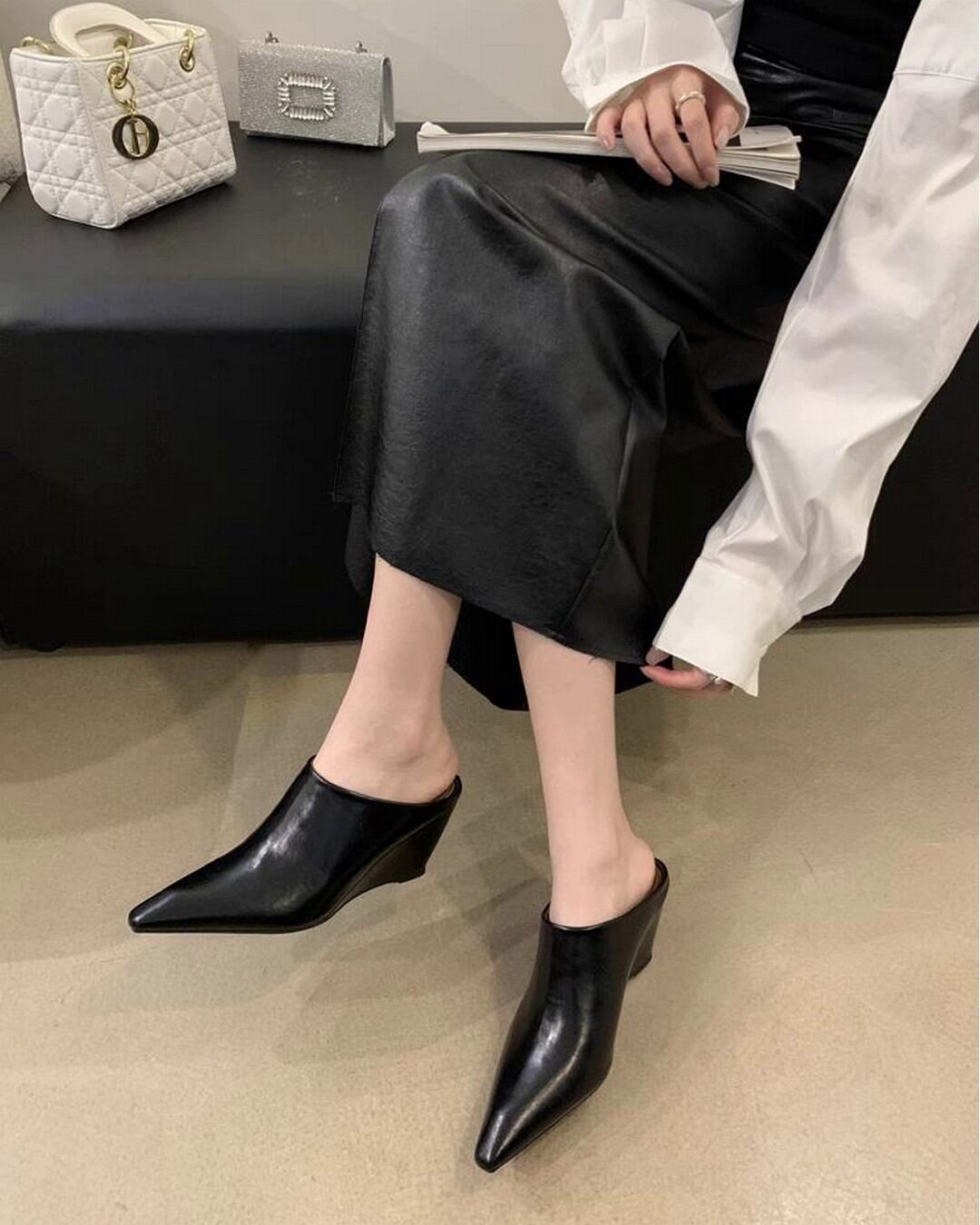 ウェッジヒールシューズ G25014