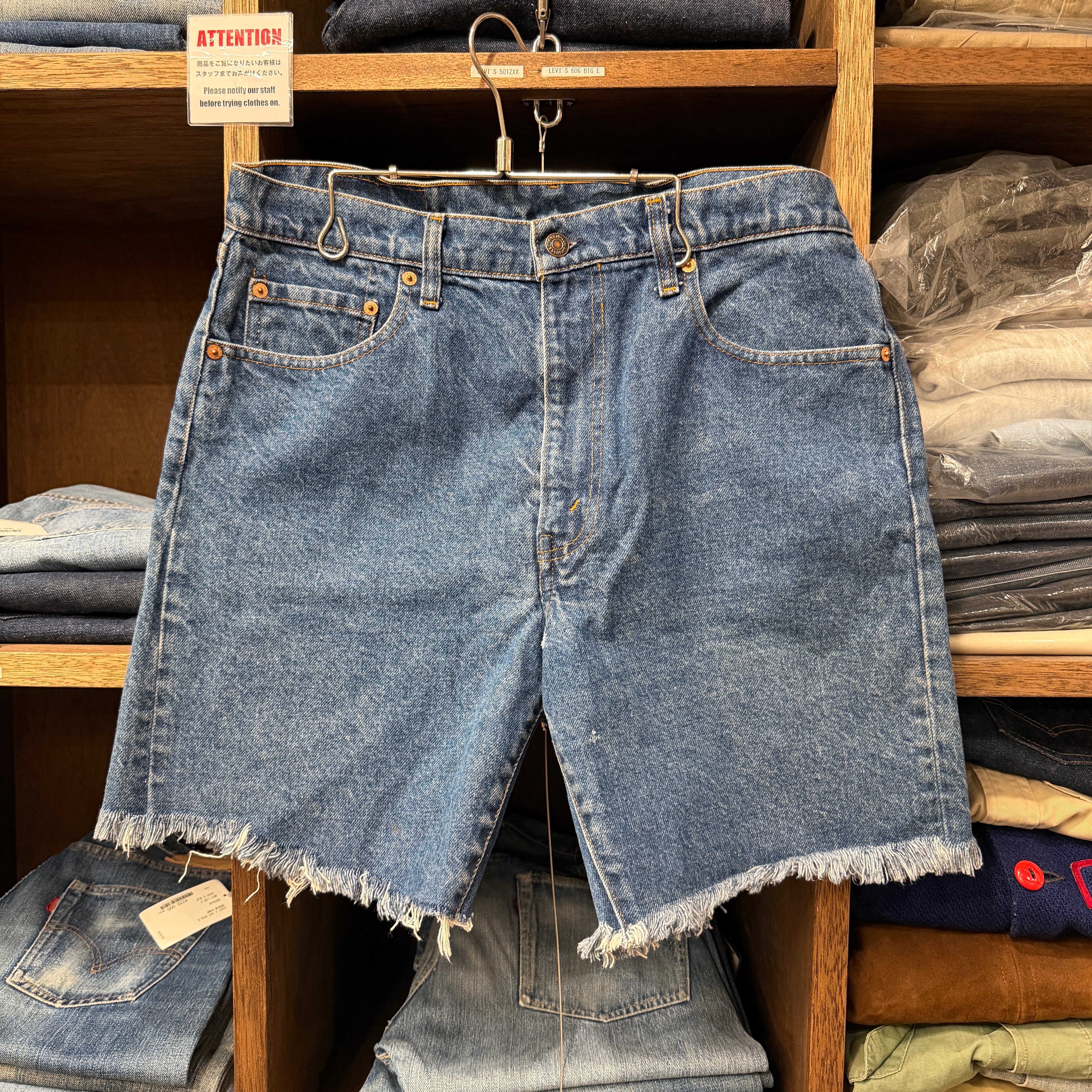 1980'S LEVI'S 505 CUT OFF 内股シングル | safarionline