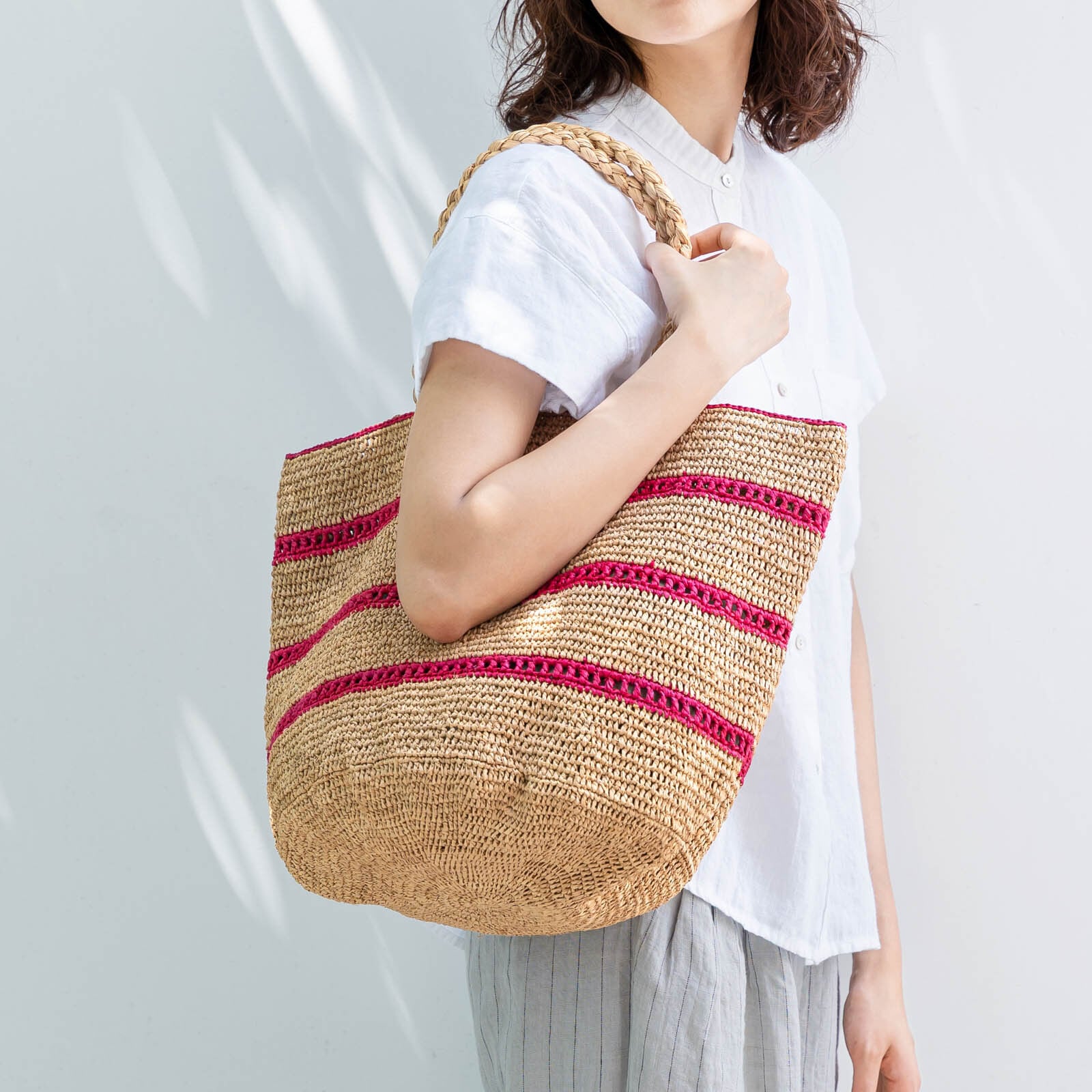MADE IN MADA / ALICE MM 3 LACE ラフィアバッグ | Zakka so-la