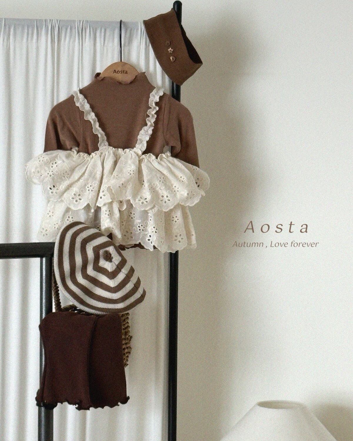 送料無料【予約】/ ソフトTシャツ / aosta