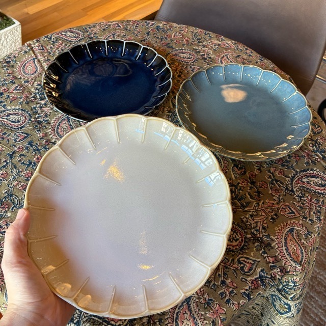 Vintage 5.0 Plate　ヴィンテージ　5.0皿　全3色　ホワイト　グリーン　ネイビー　美濃焼　ケーキ皿　ボウル　パスタ皿　深皿　和食器　陶器　織部