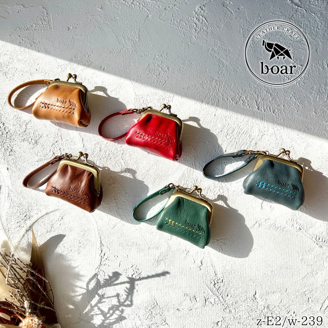 がま口あおり&ミニがま口バック&足形チャーム⭐︎6点セット 