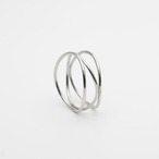 3連 細リング 華奢 サージカルステンレス ステンレス SUS316L