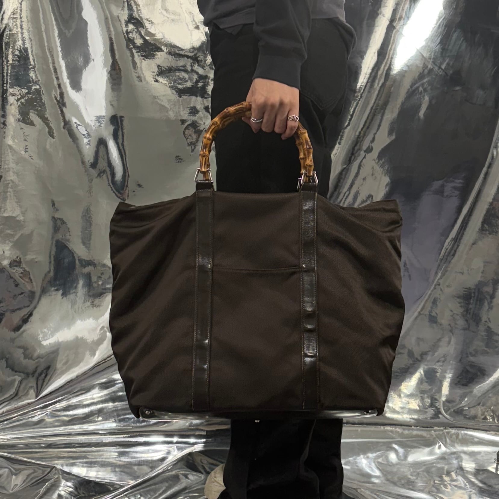 GUCCI バンブー トートバッグ ブラウン グッチ | 2122TOKYO