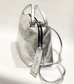 GIANNI CHIARINI ジャンニキアリーニ 2way バック ショルダー BS8148VNCMET-ARGENTO