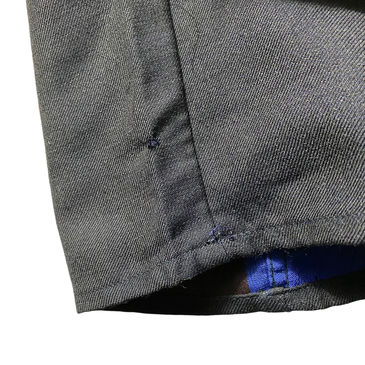 AD2001 COMME des GARCONS HOMME PLUS navy pants “Double face”