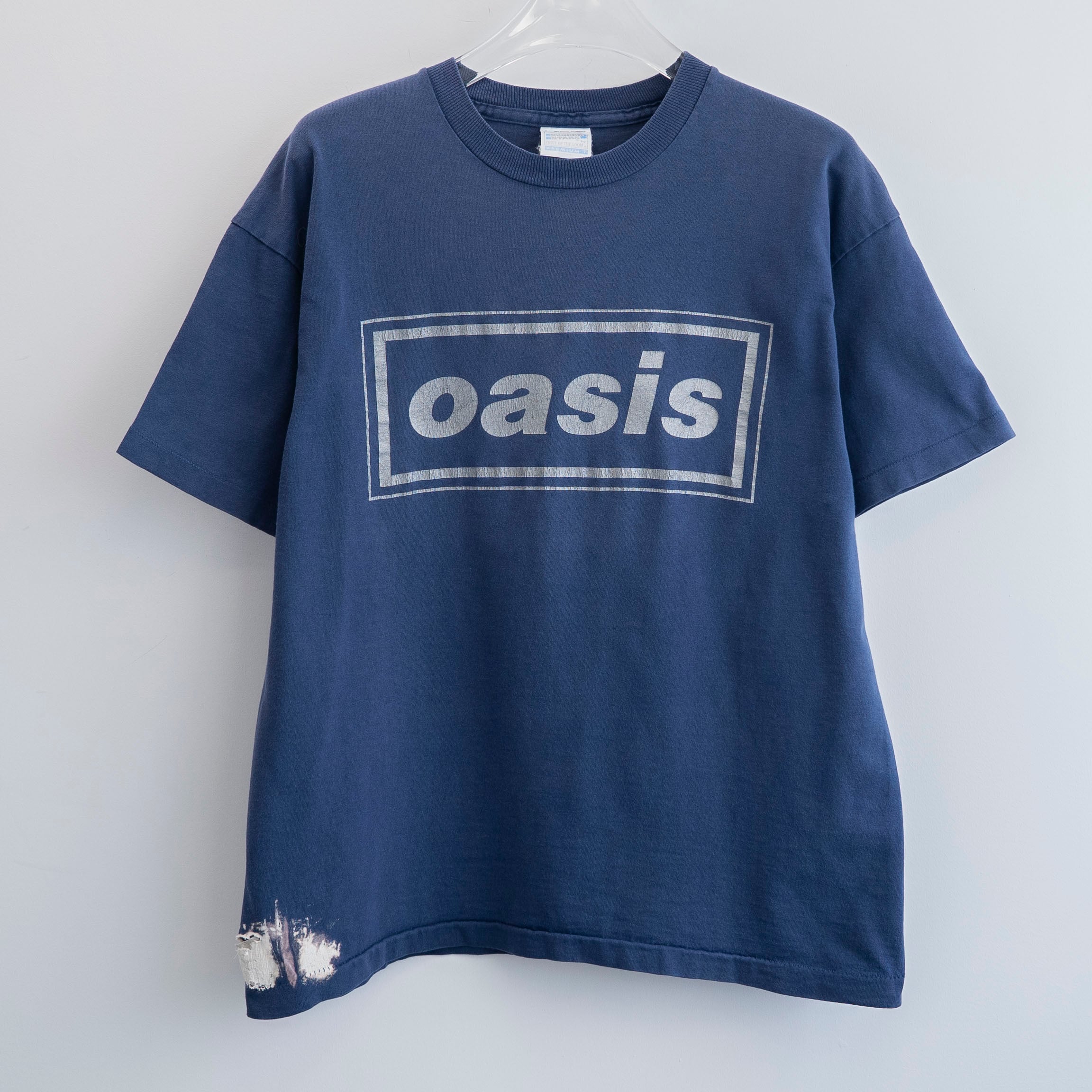 Oasis " Knebworth Box Logo " Screen Stars L【A1-261】
