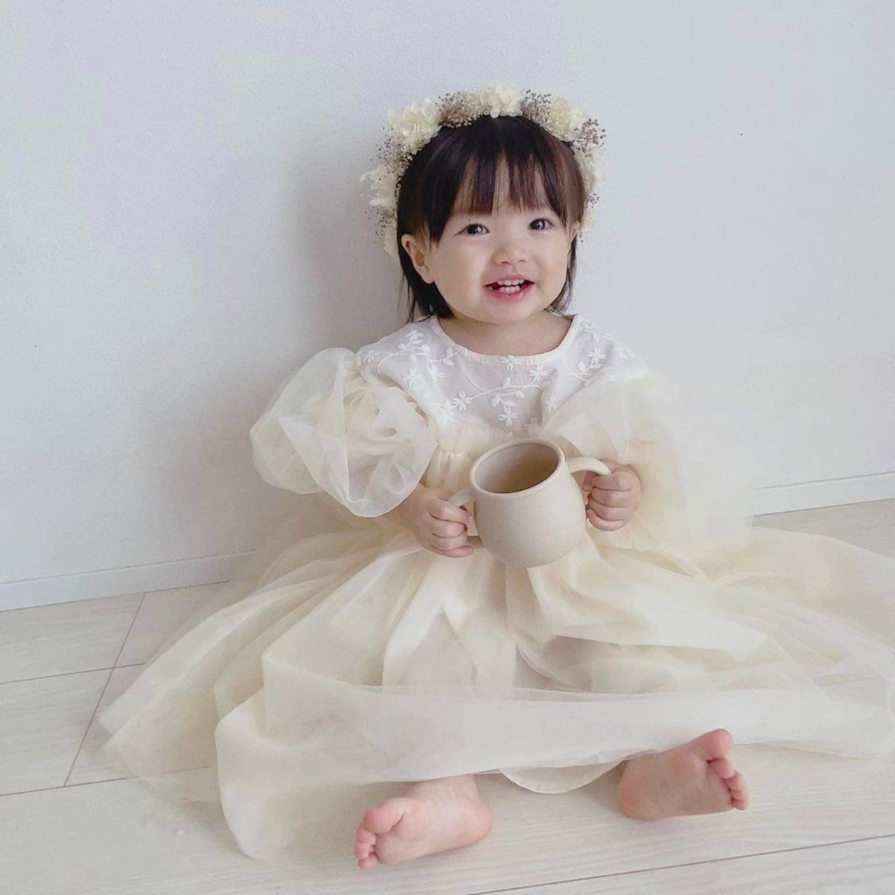 チュールドレス｜tulle dress｜セレモニー・結婚式 | solm. (ソルム
