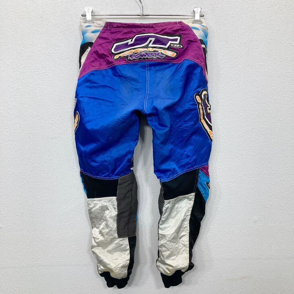 JT RACING モトクロスパンツ W30 レーシングパンツ ブルー ブラック