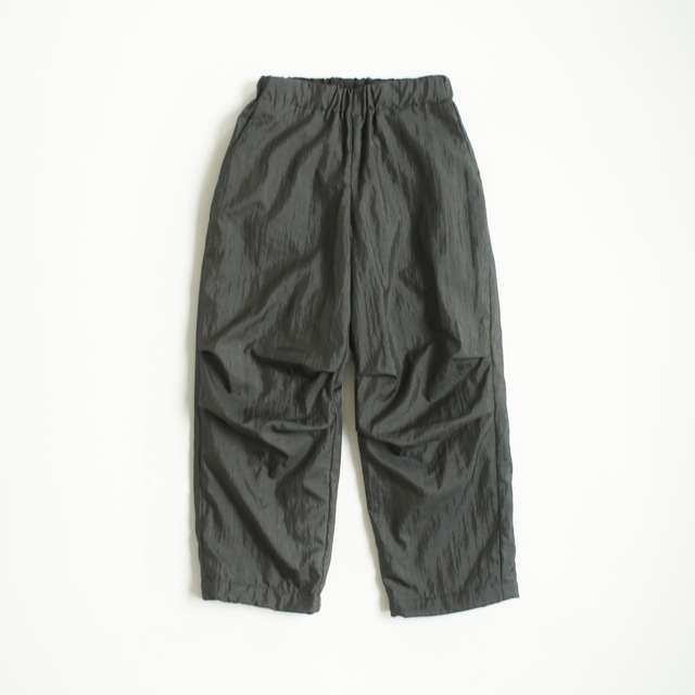 【 大人 】〈 MOUN TEN. 25AW 〉 warm lining pants "ロングパンツ" / charcoal / 0（150-160)　