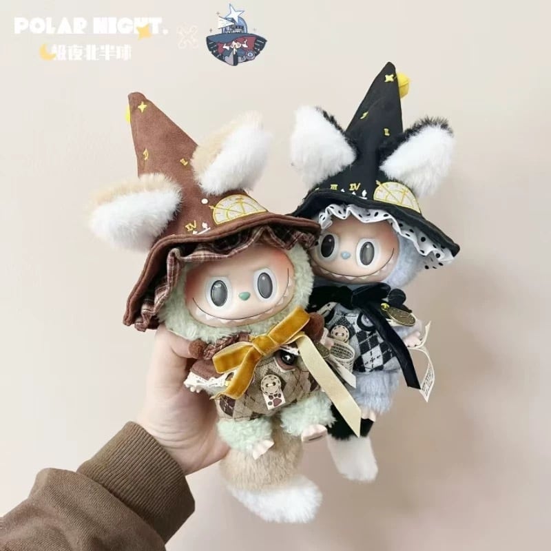 10cmぬい服】ミミ付まほうがっこうコーデ 10cm着せ替えぬいぐるみ用