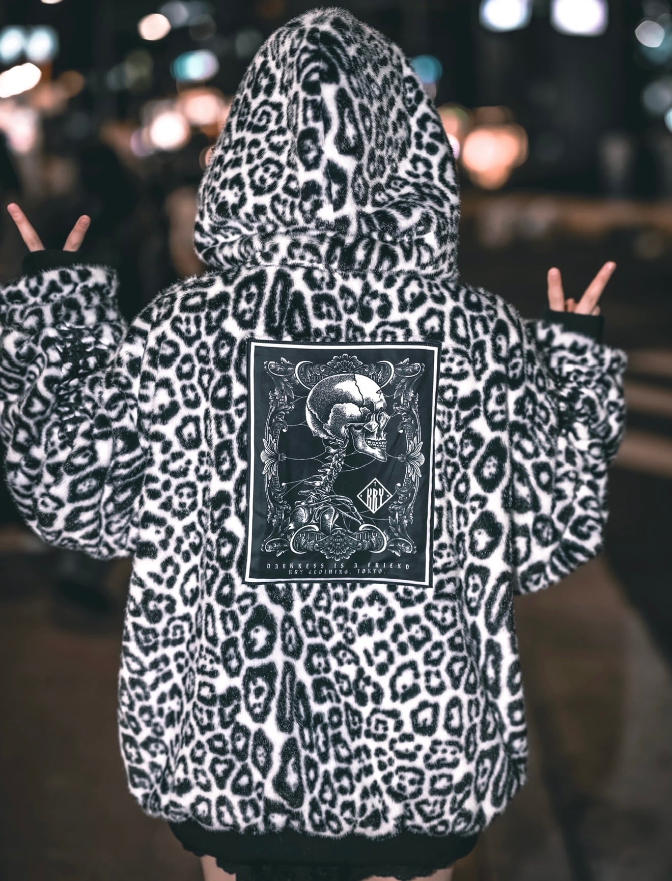 kry clothing ファーアウター 豹柄 「OTIRO」 OTIRO」 | KRY clothing
