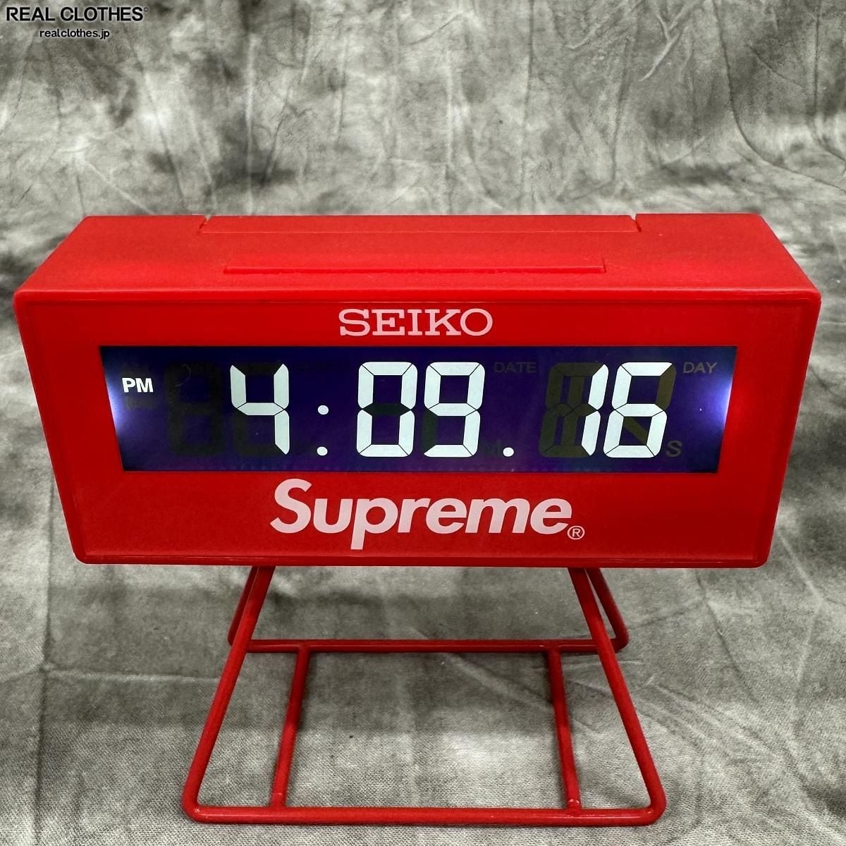 新品未使用 Supreme Seiko Marathon Clock Red 3